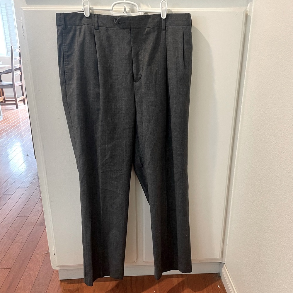 J Hilburn 36x32 dark grey slack pants